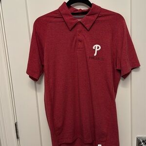 Men's 47 Forward Polo Shirt, Phillies, Red, Size S